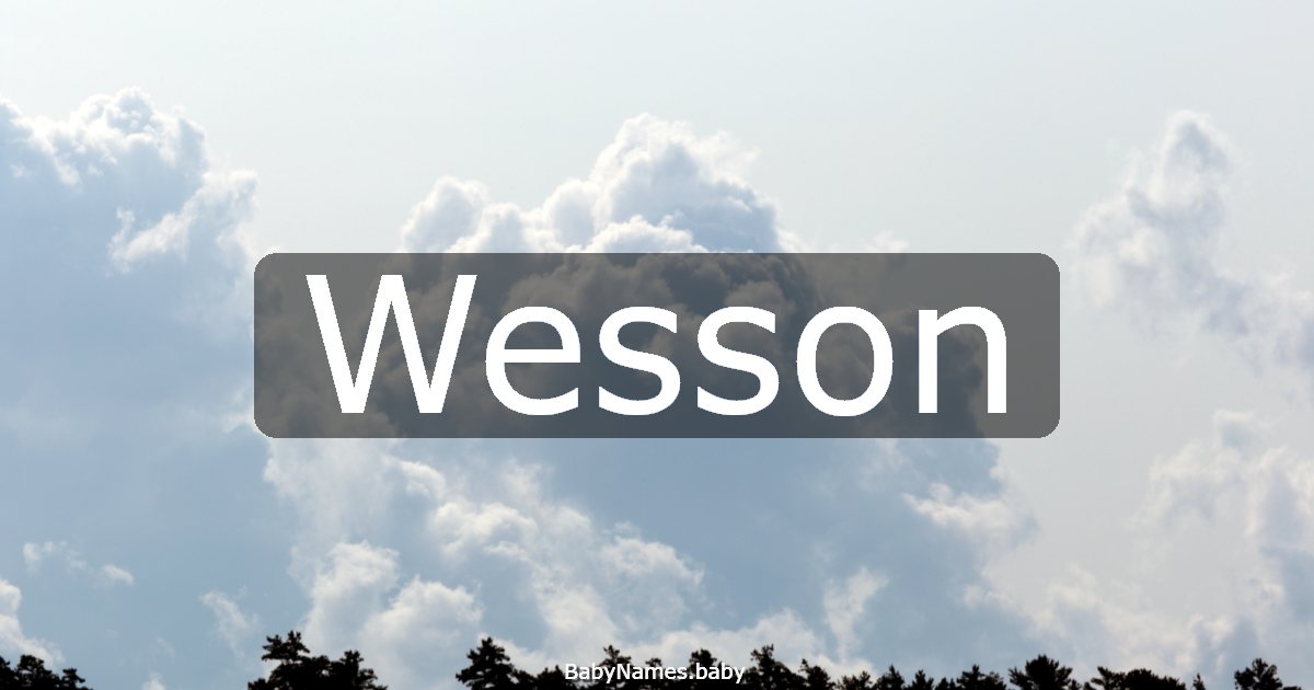 Wesson