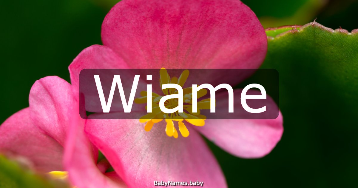 Wiame