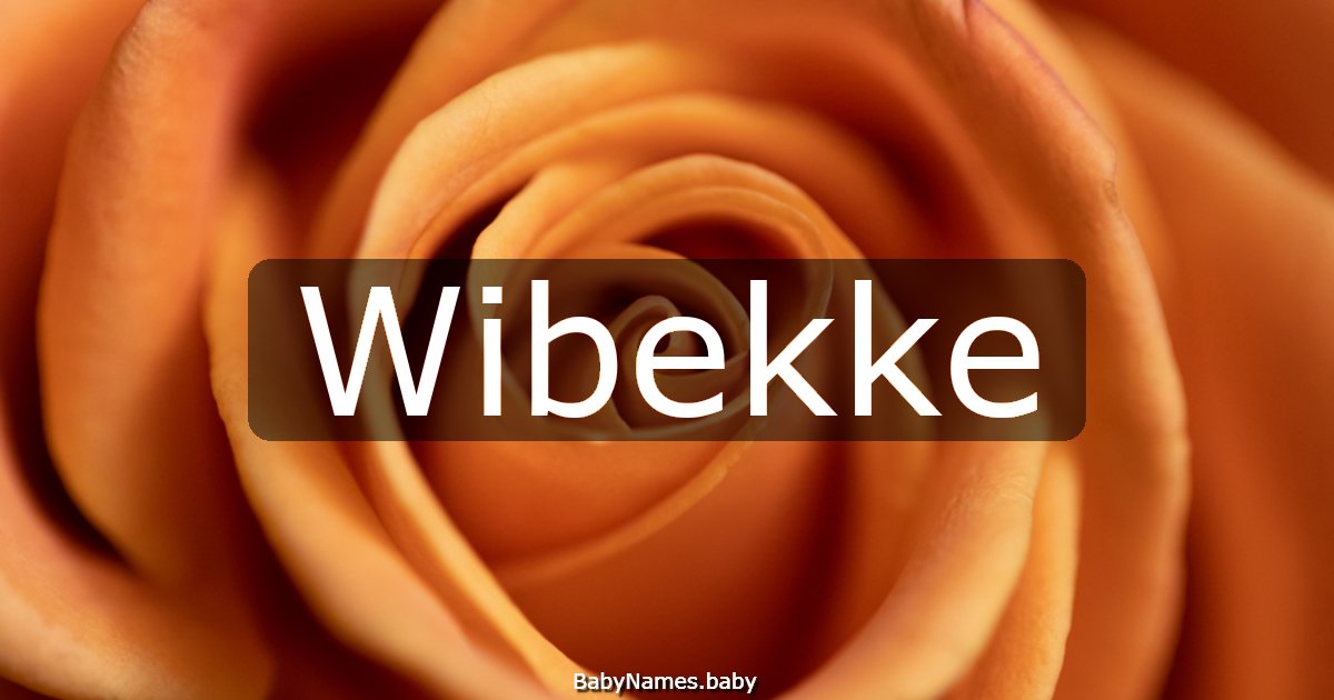 Wibekke