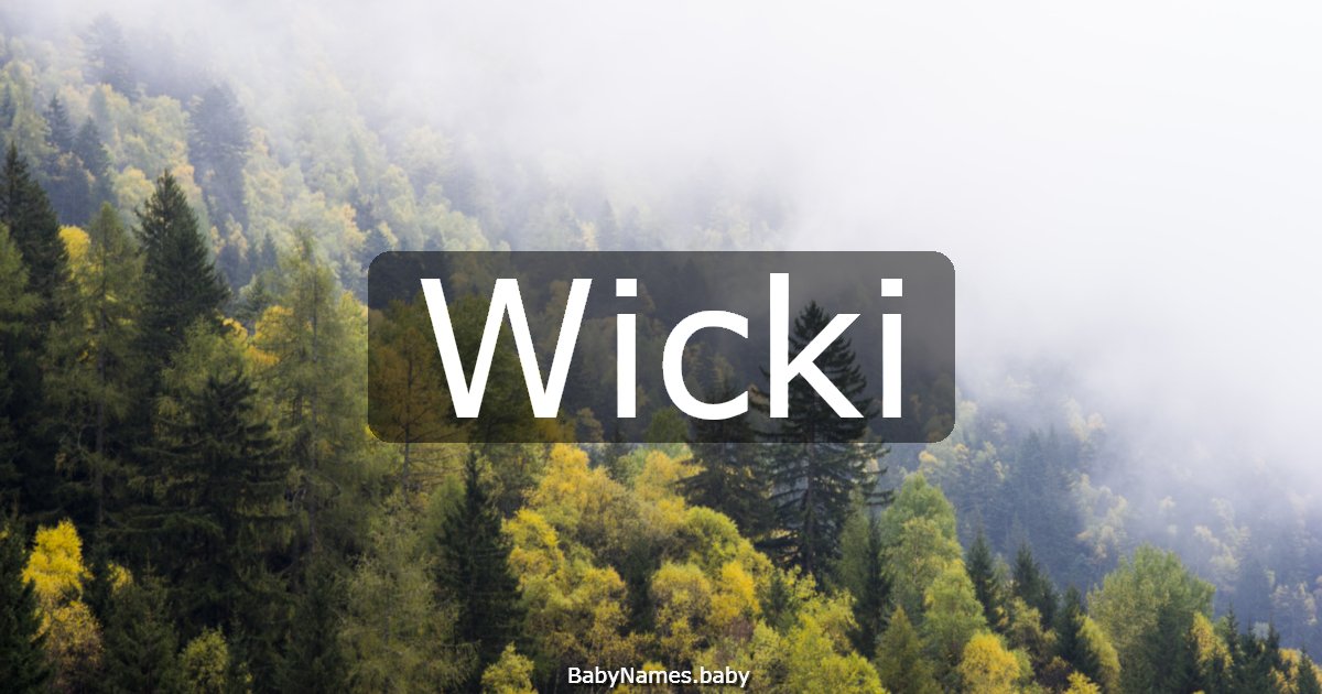 Wicki