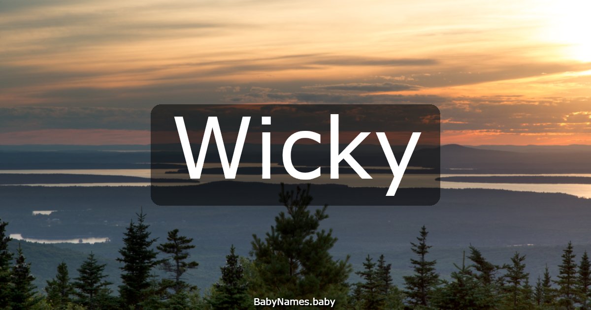 Wicky