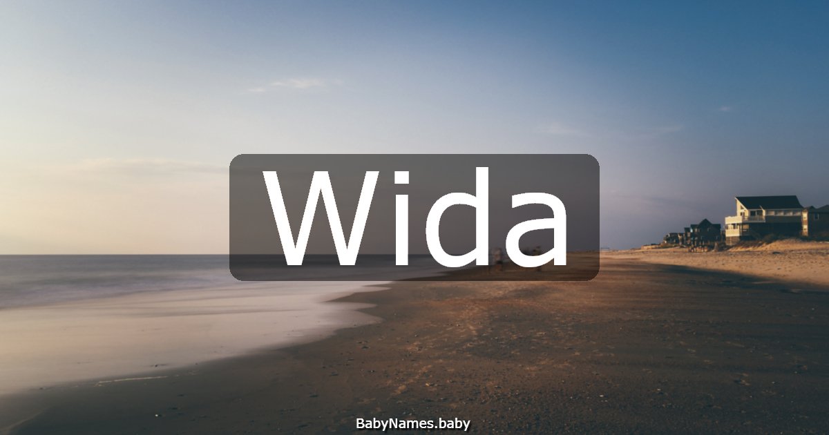 Wida