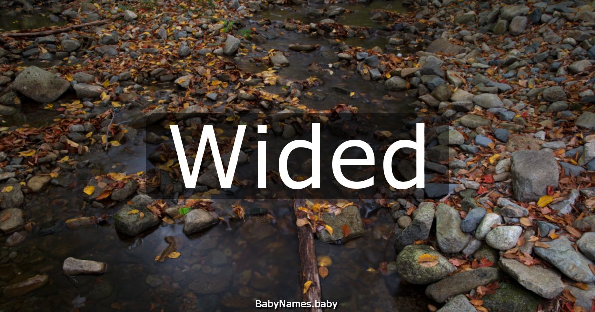 Wided