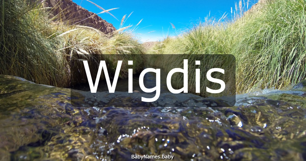 Wigdis