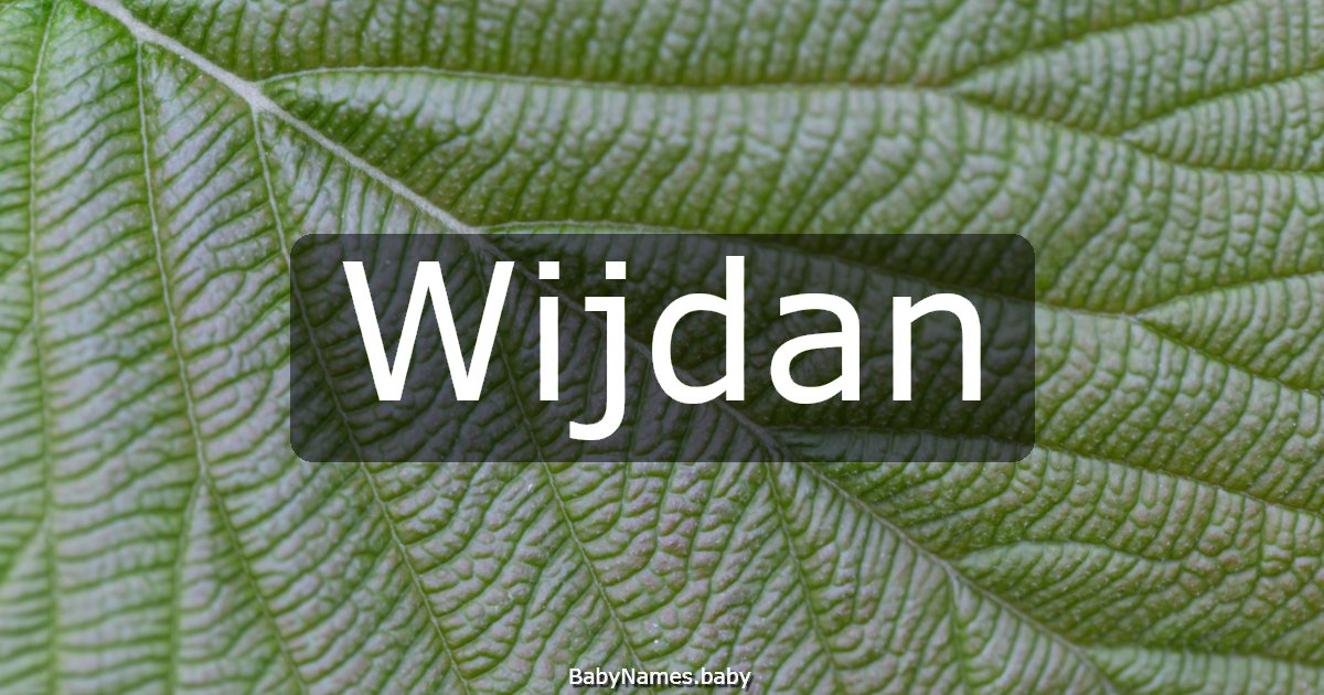 Wijdan
