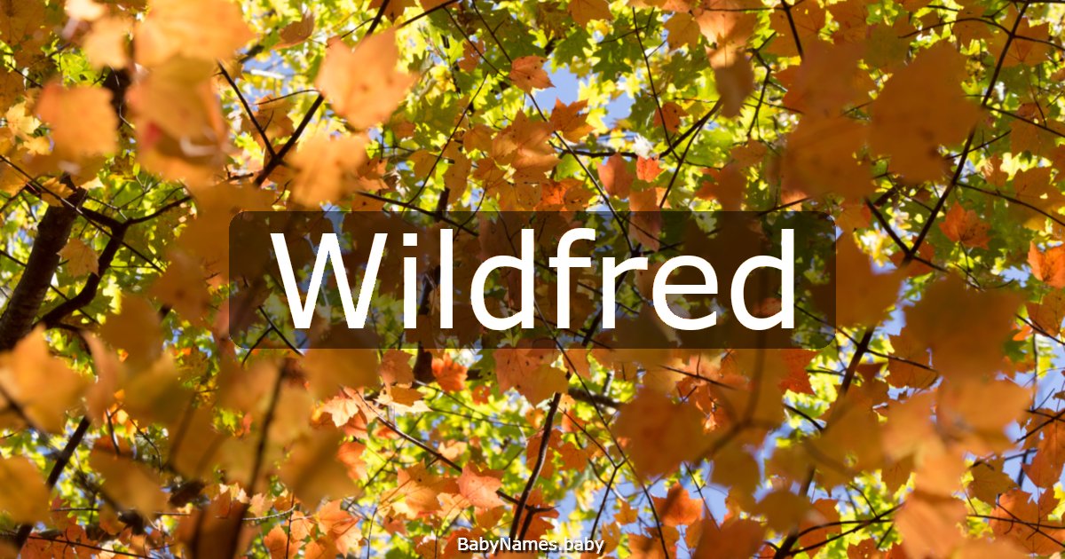 Wildfred
