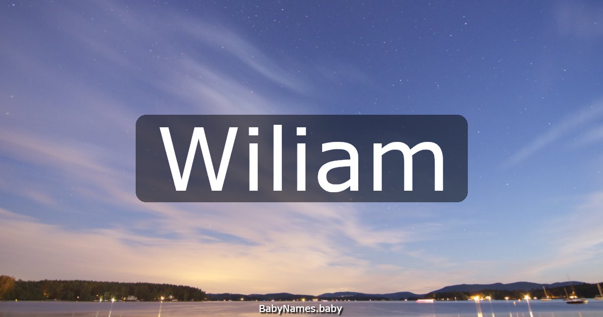 Wiliam
