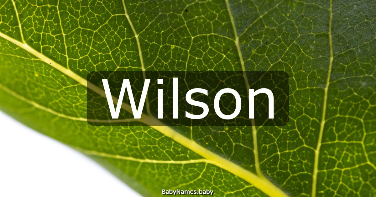 Wilson