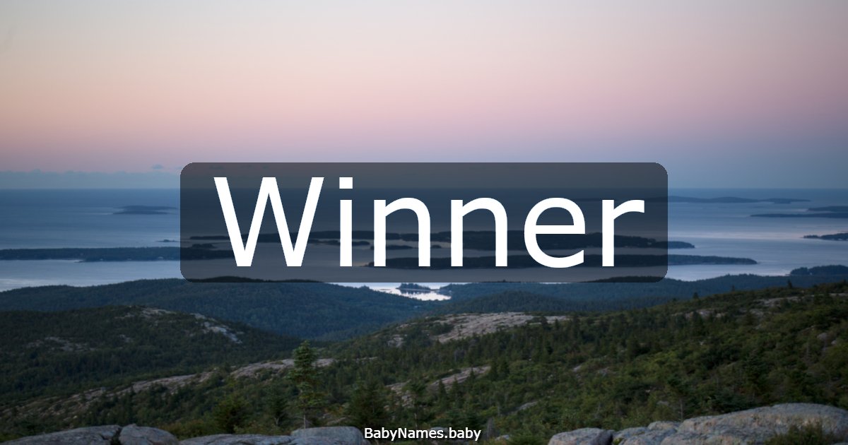 Winner