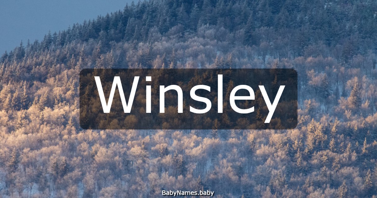 Winsley