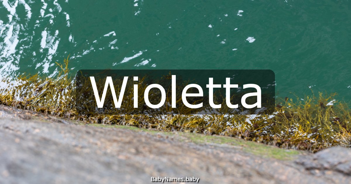 Wioletta