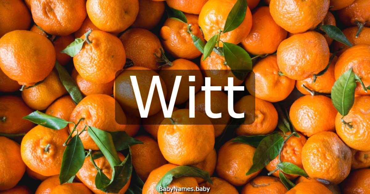 Witt