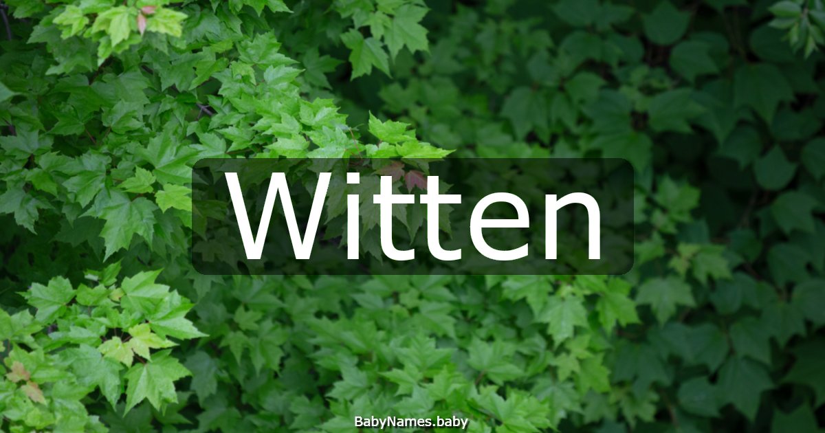 Witten