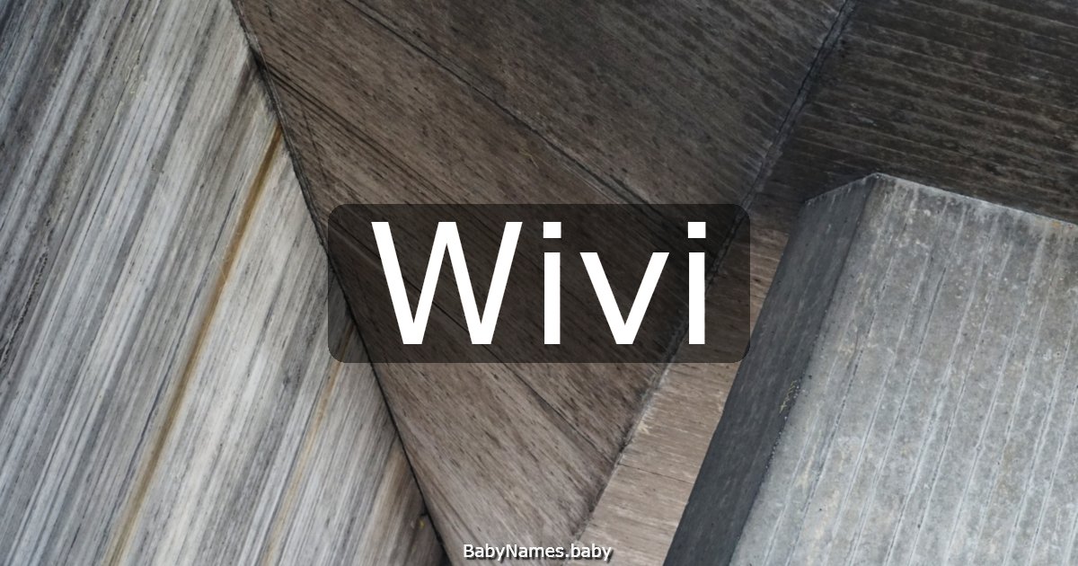 Wivi