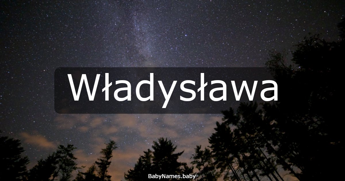Władysława