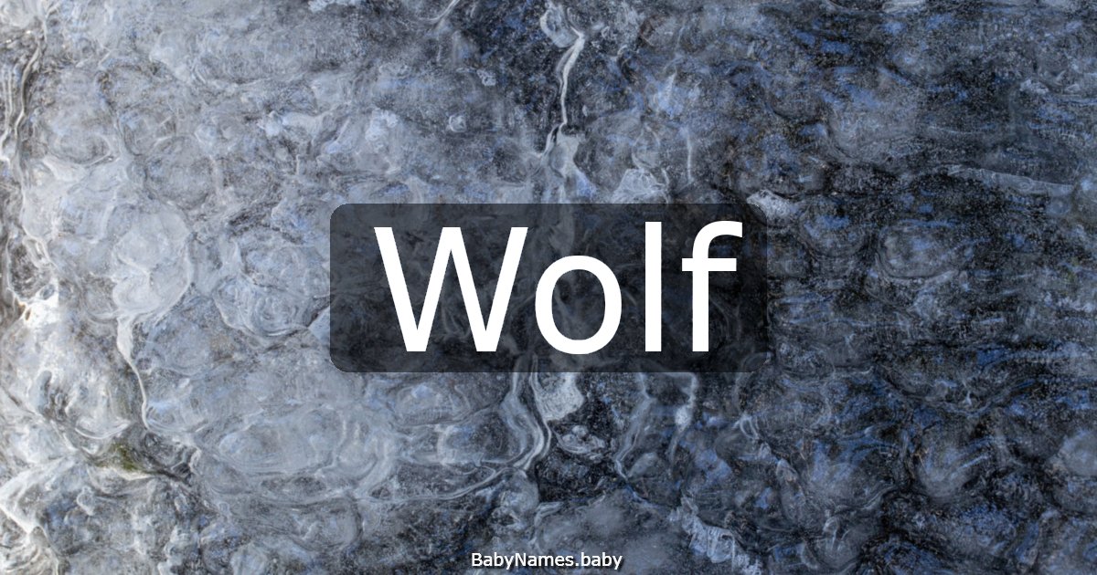 Wolf