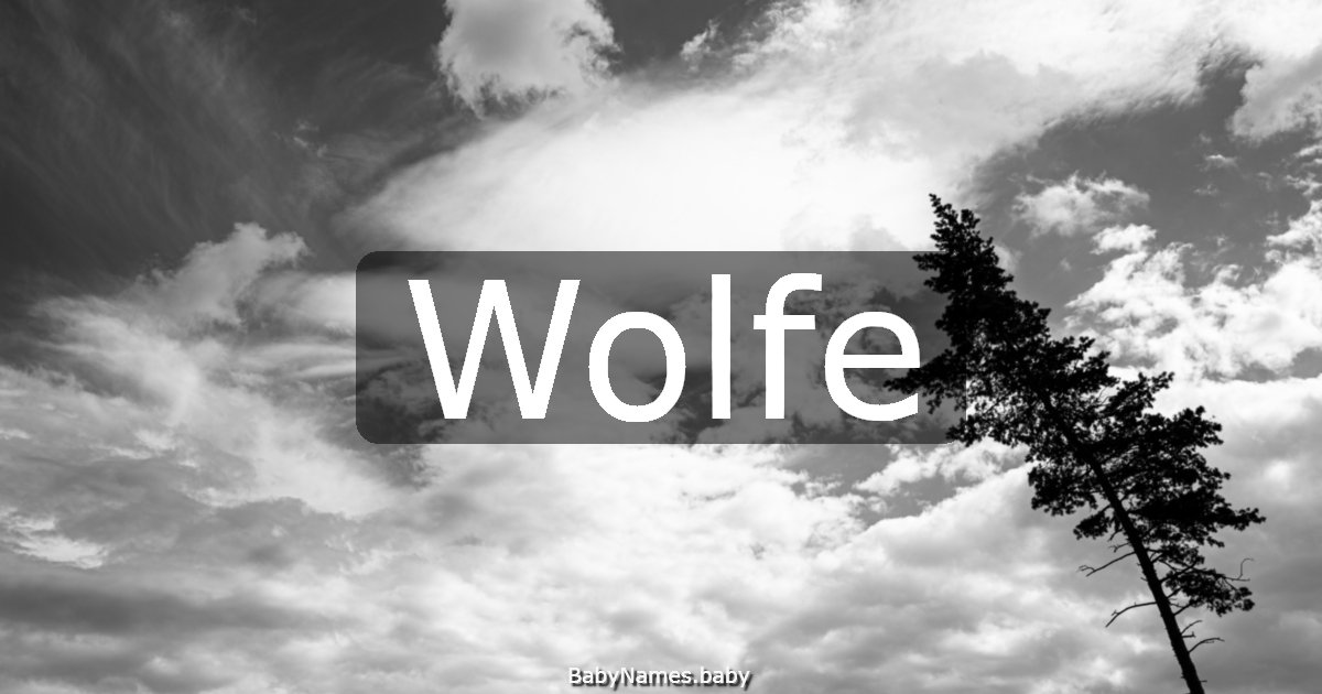 Wolfe