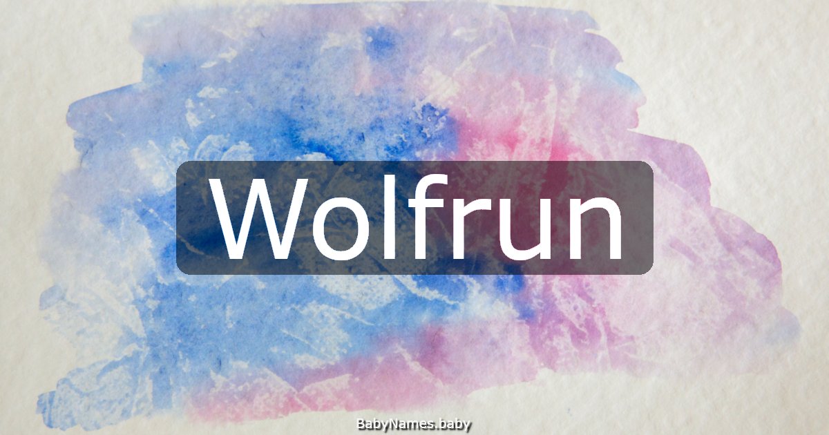 Wolfrun