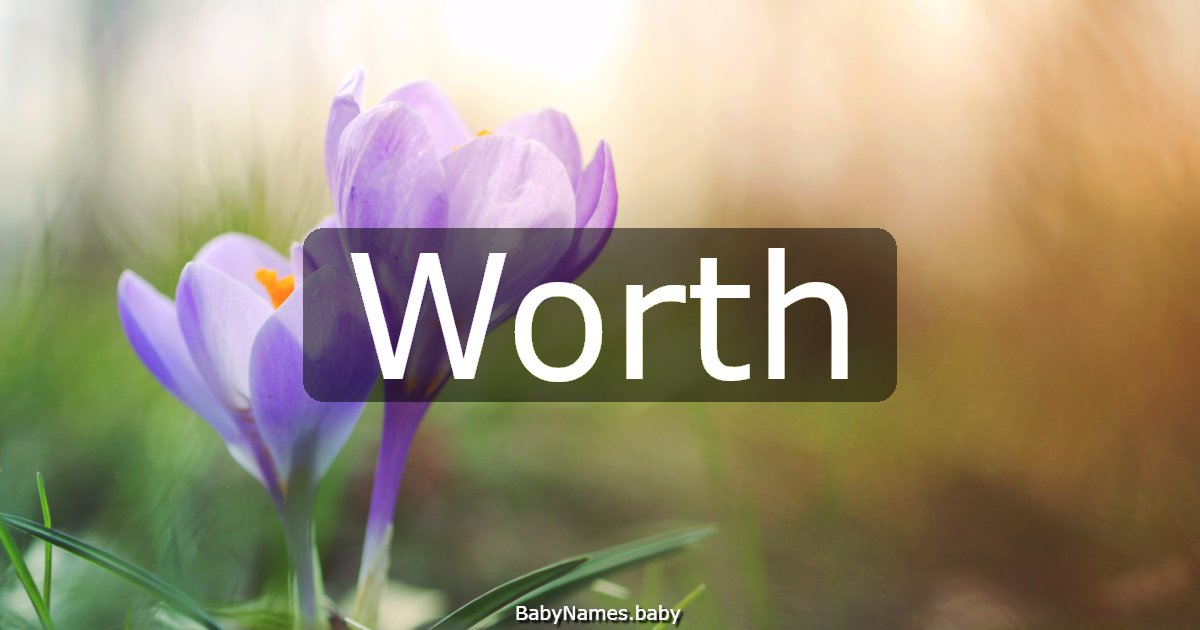 Worth