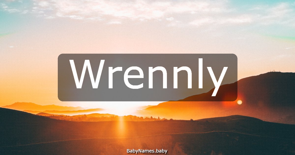 Wrennly