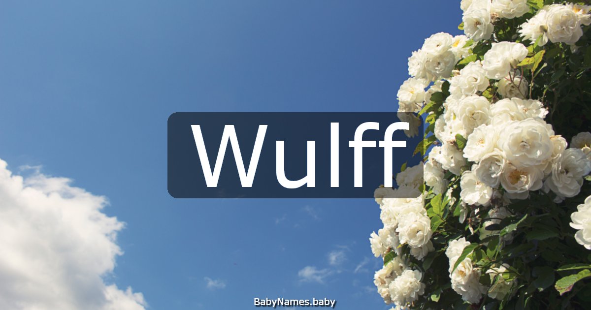 Wulff