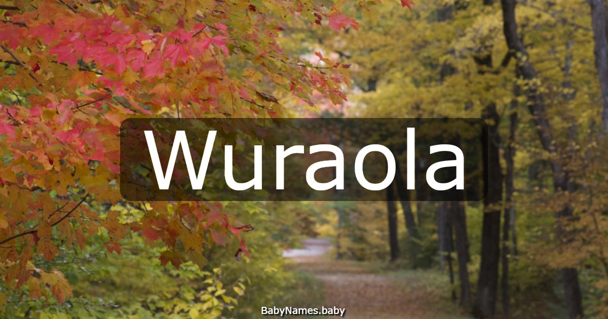 Wuraola