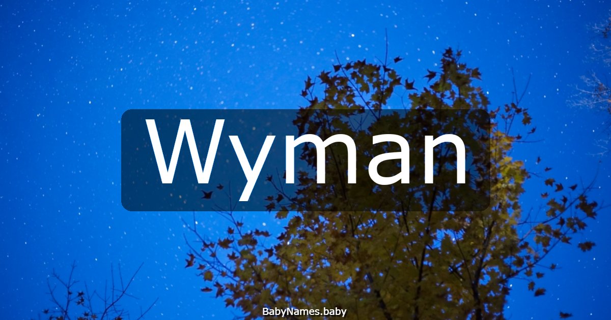 Wyman