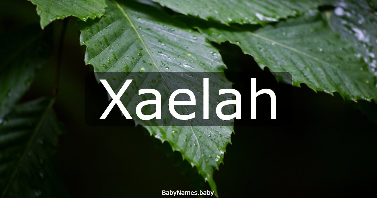Xaelah