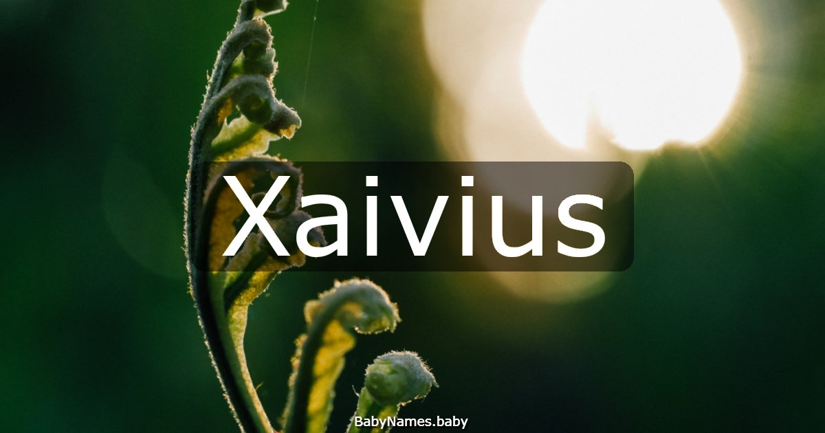 Xaivius