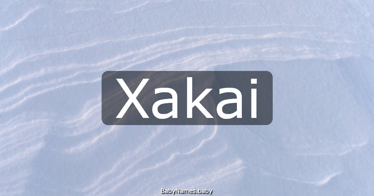 Xakai