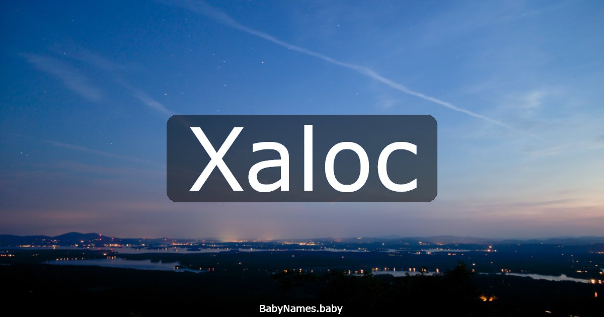 Xaloc