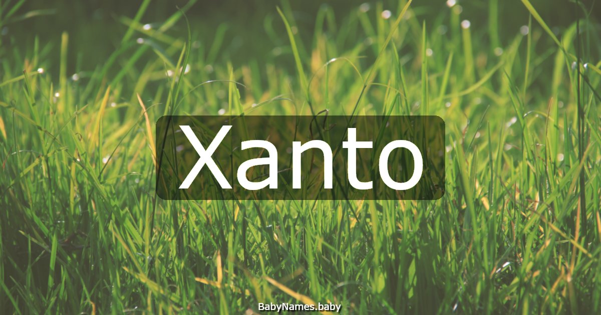 Xanto