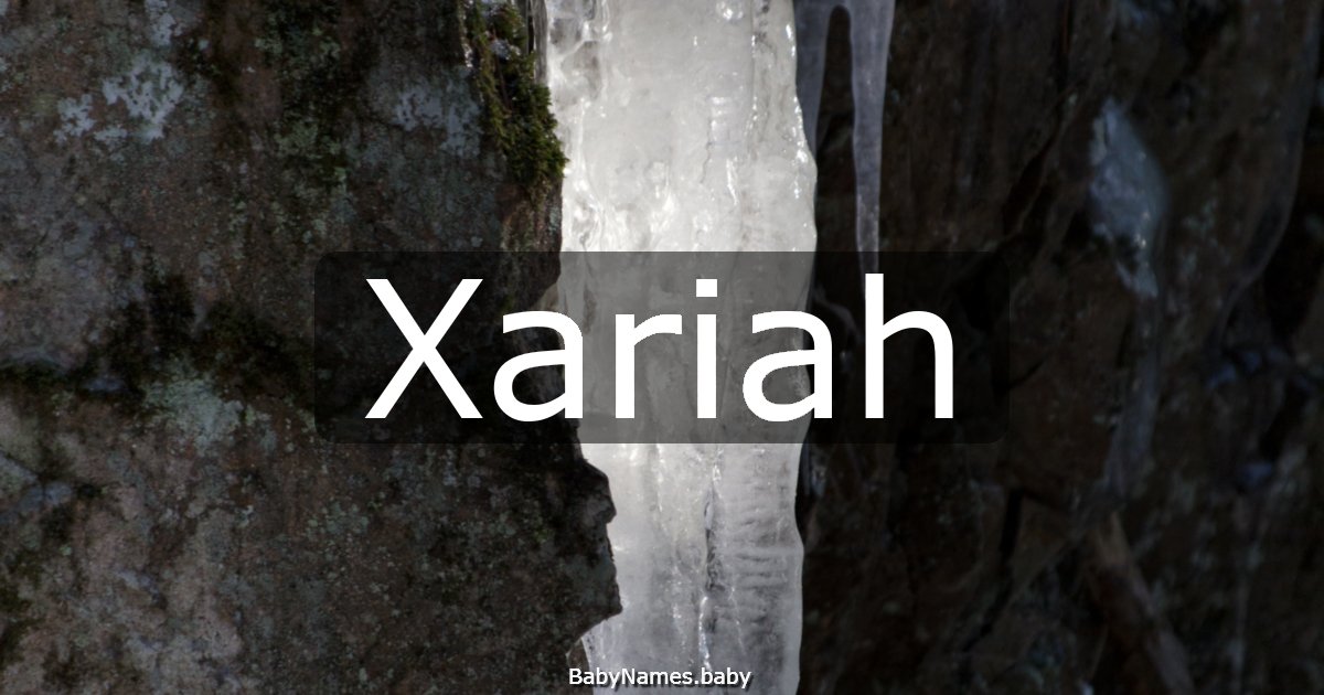 Xariah