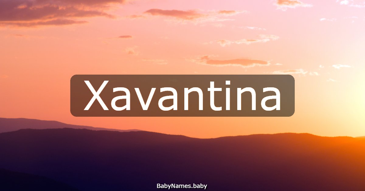 Xavantina