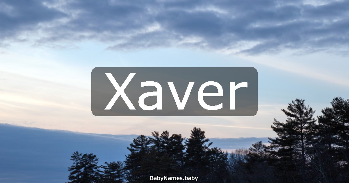 Xaver