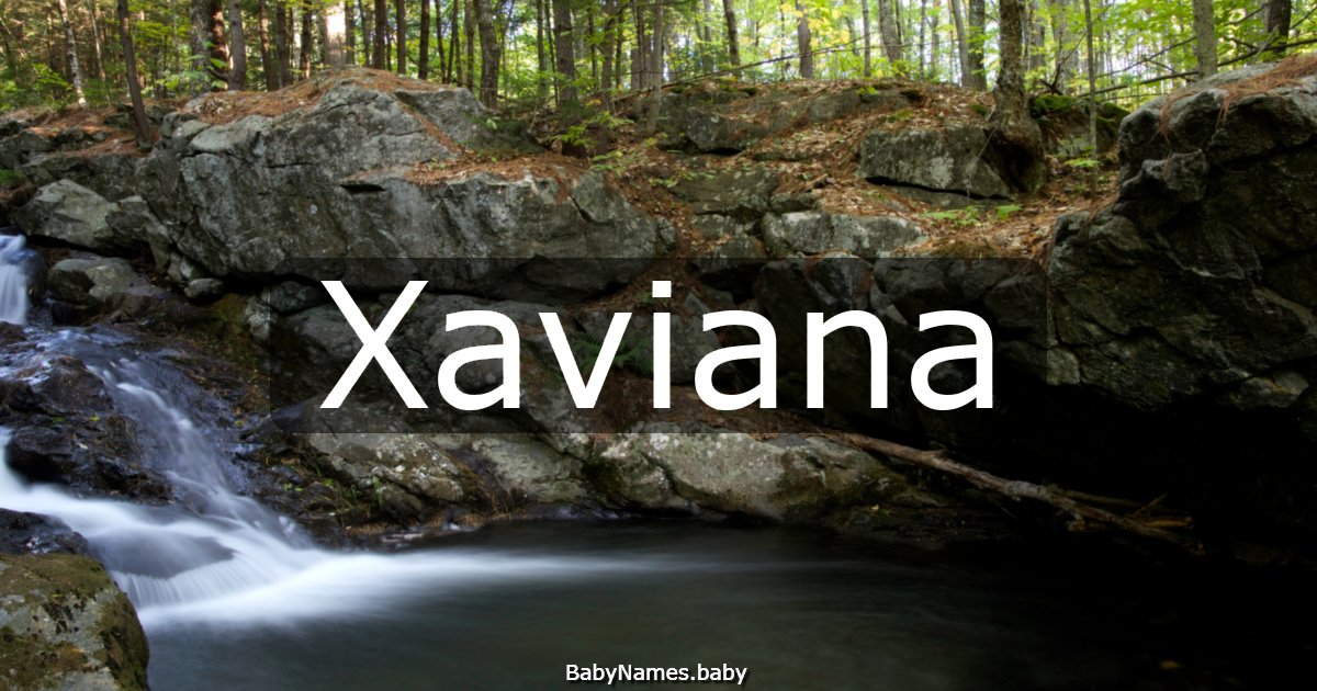 Xaviana