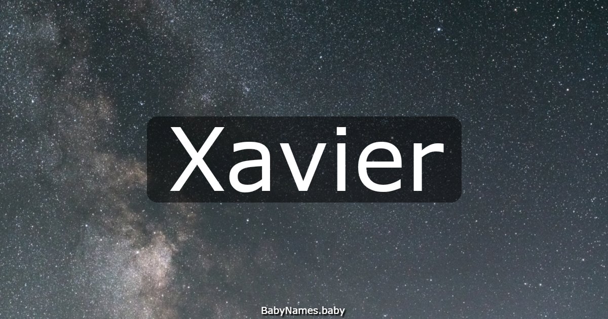 Xavier