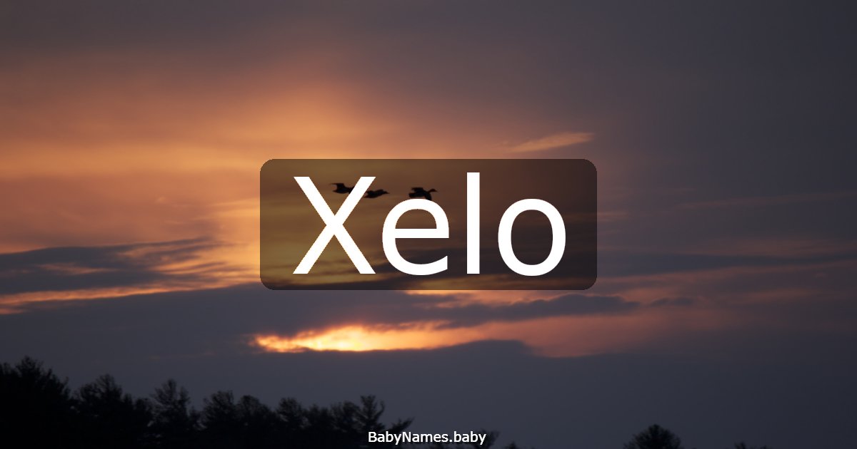 Xelo