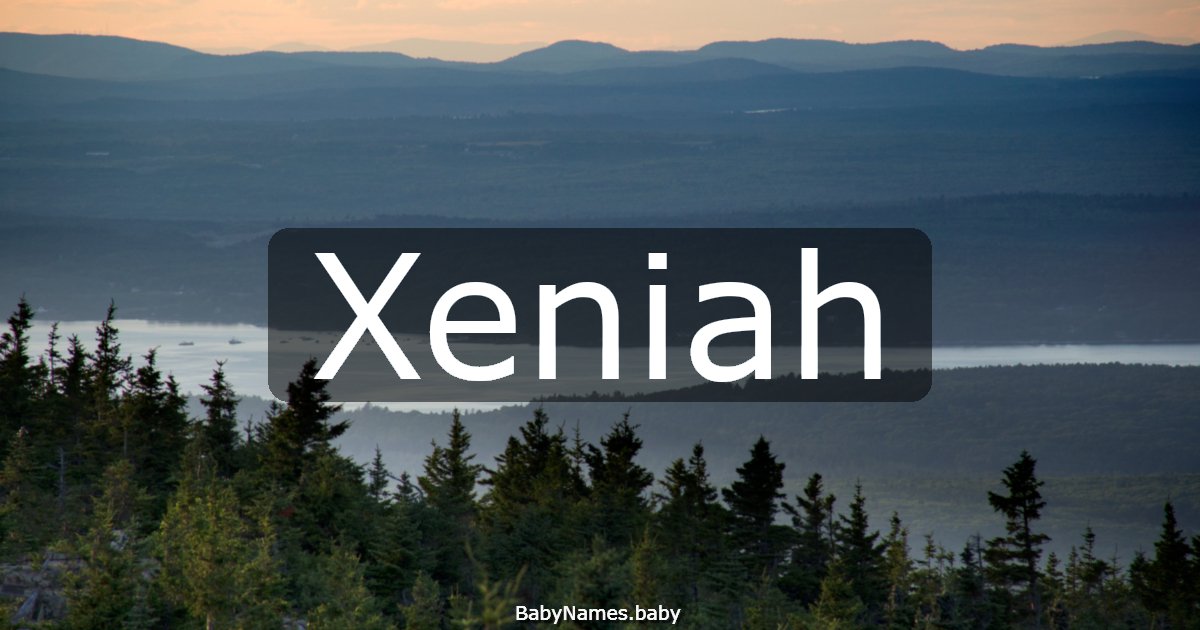 Xeniah