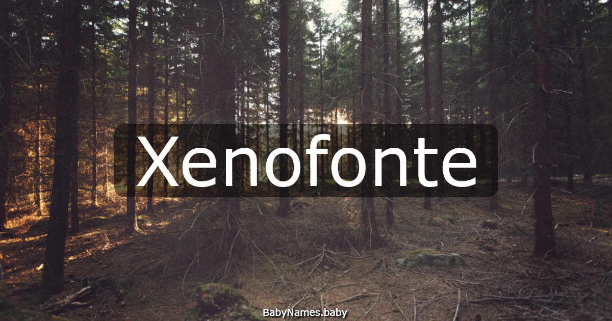 Xenofonte