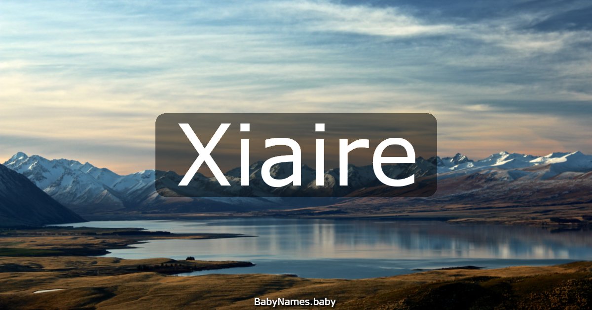 Xiaire