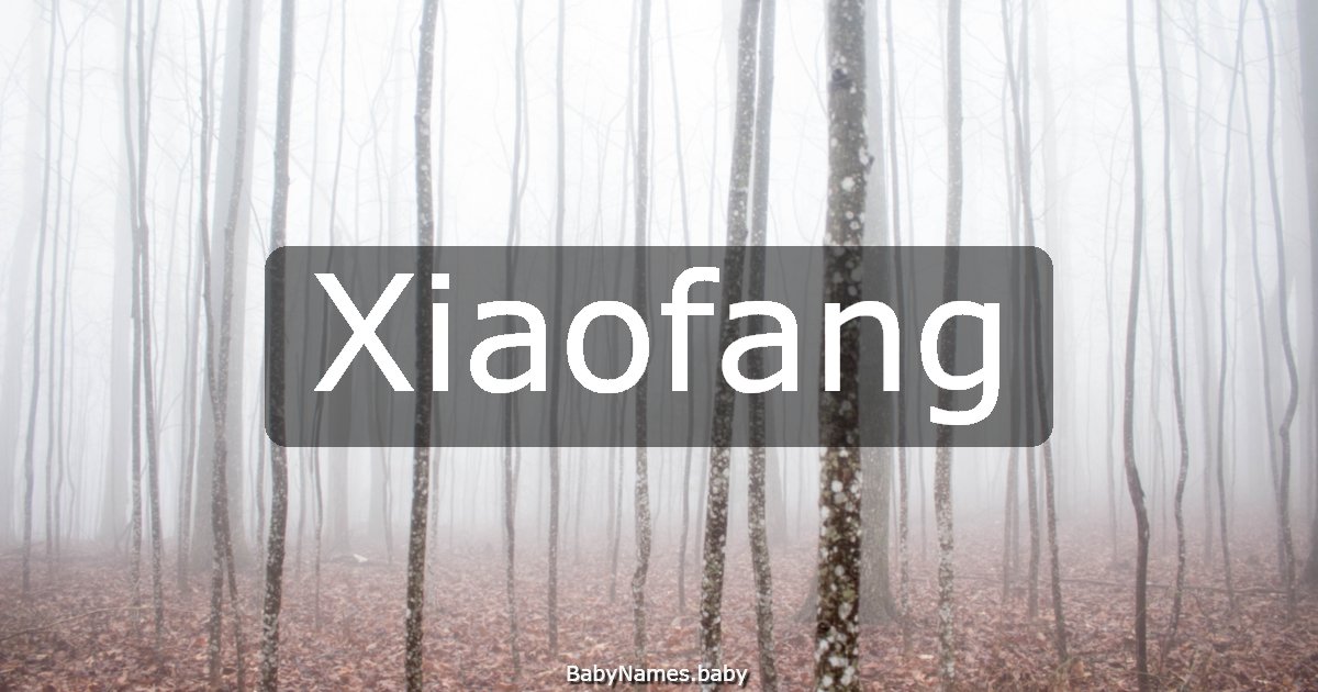 Xiaofang