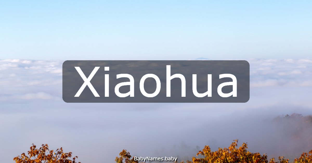 Xiaohua