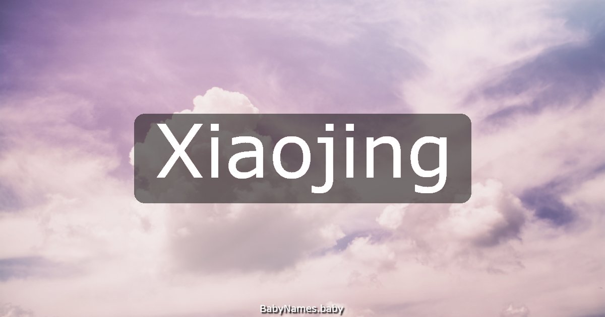 Xiaojing
