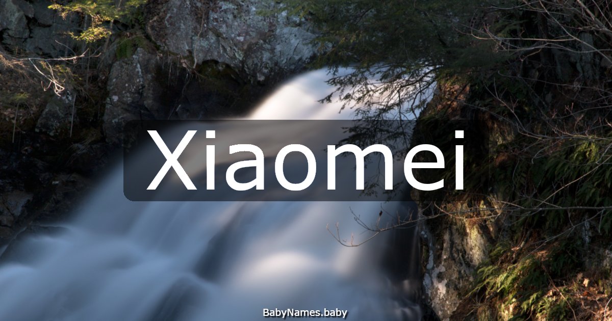 Xiaomei
