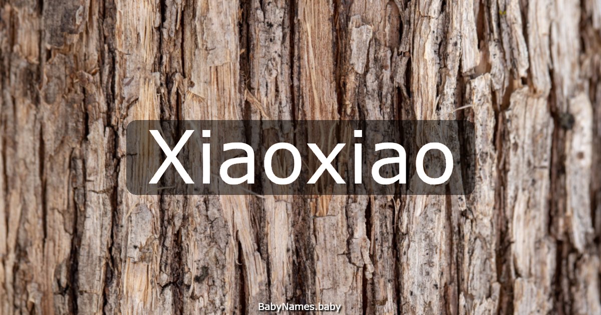 Xiaoxiao