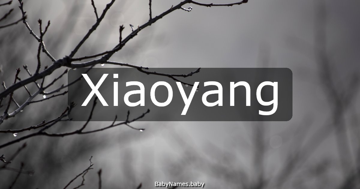 Xiaoyang