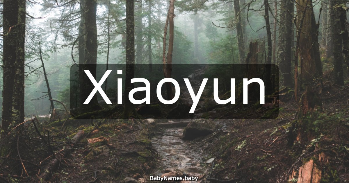 Xiaoyun