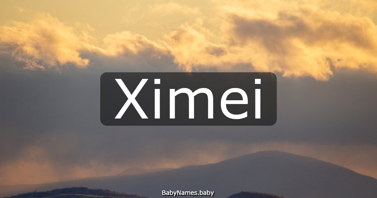 Ximei
