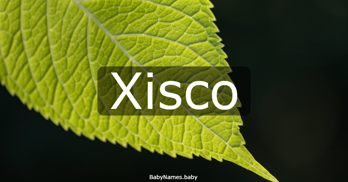 Xisco